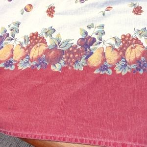 Tablecloth, hemmed, 62x72 inches